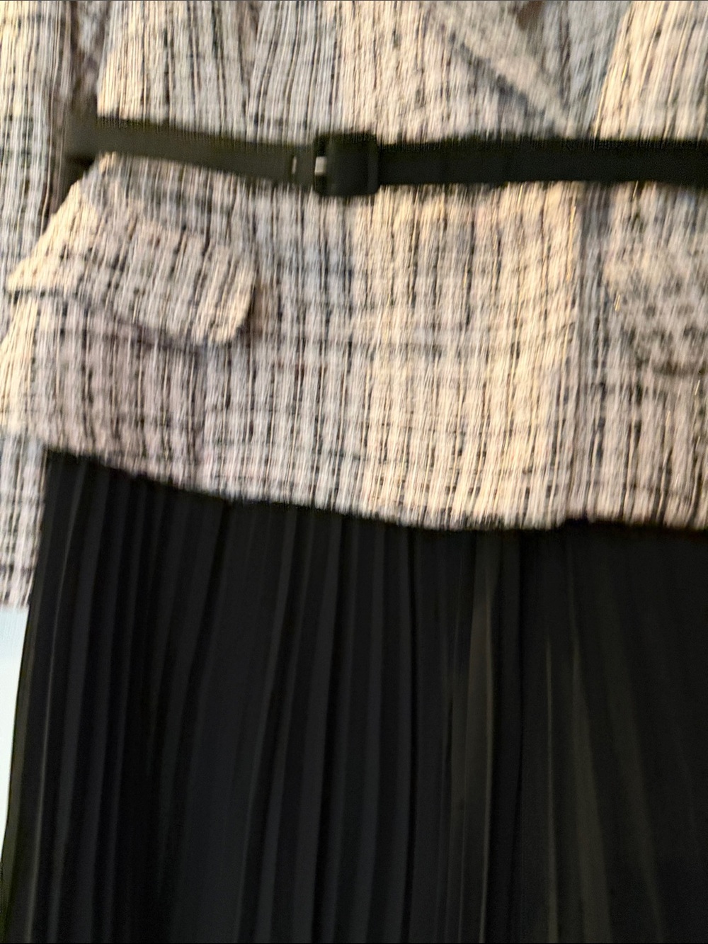 NWT Self-Portrait Pink Boucle Tailored Blazer Dress - Picture 3 of 6